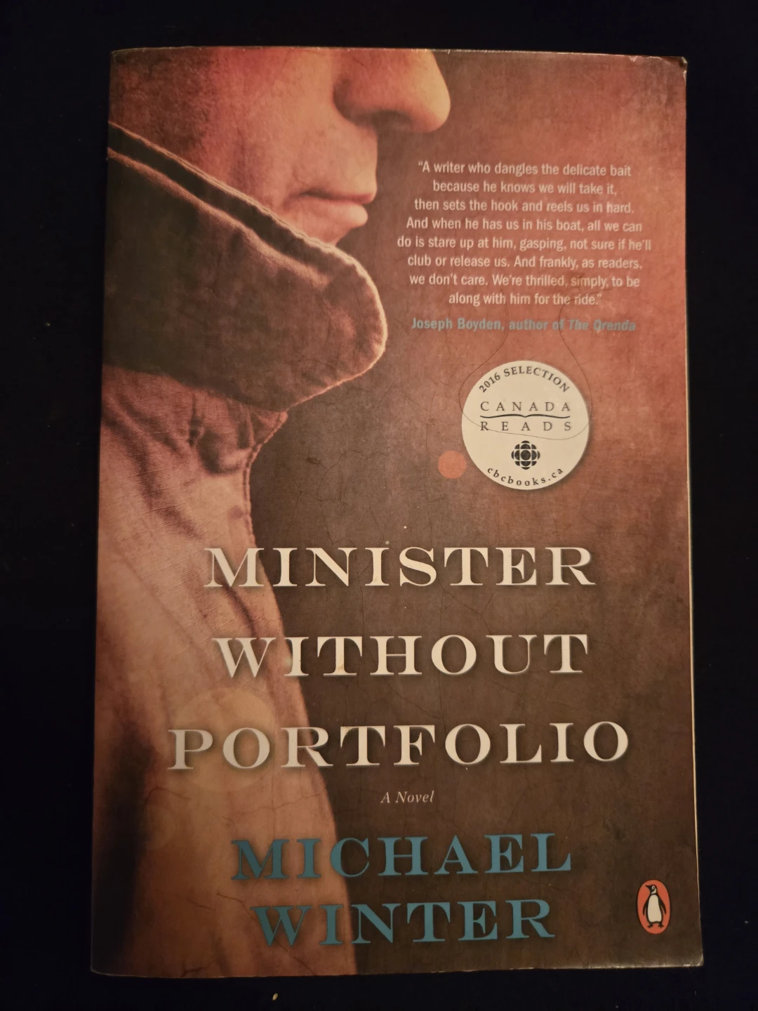 Book: Minister Without Portfolio A Novel by Michael Winter