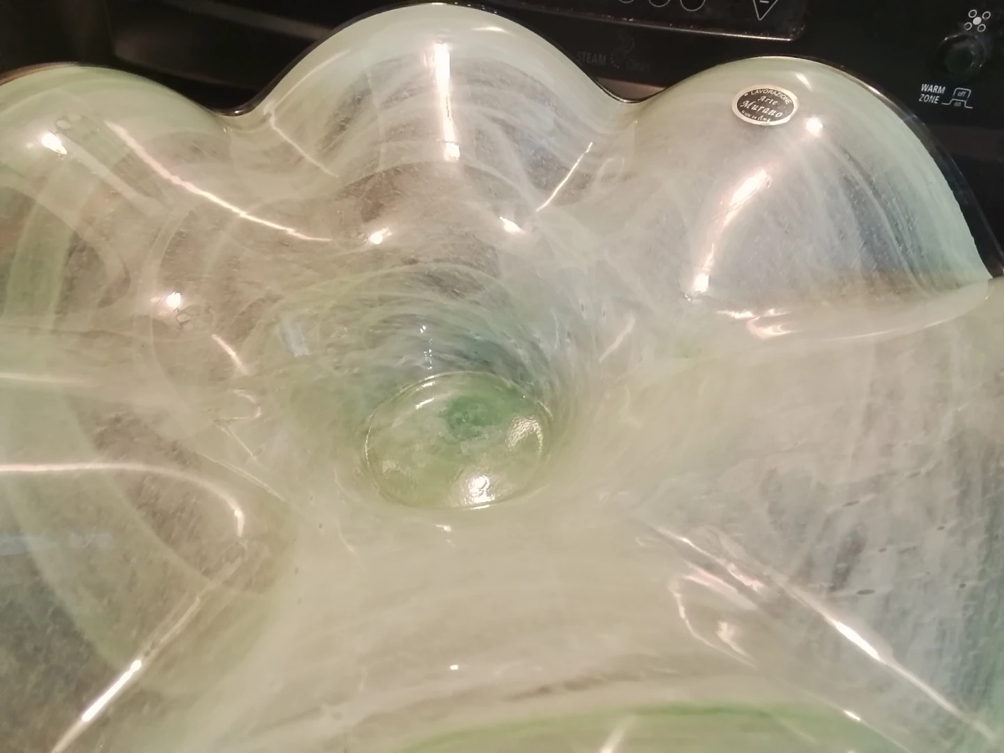 Vintage Lavorazione Arte Murano Glass Bowl - photo 3