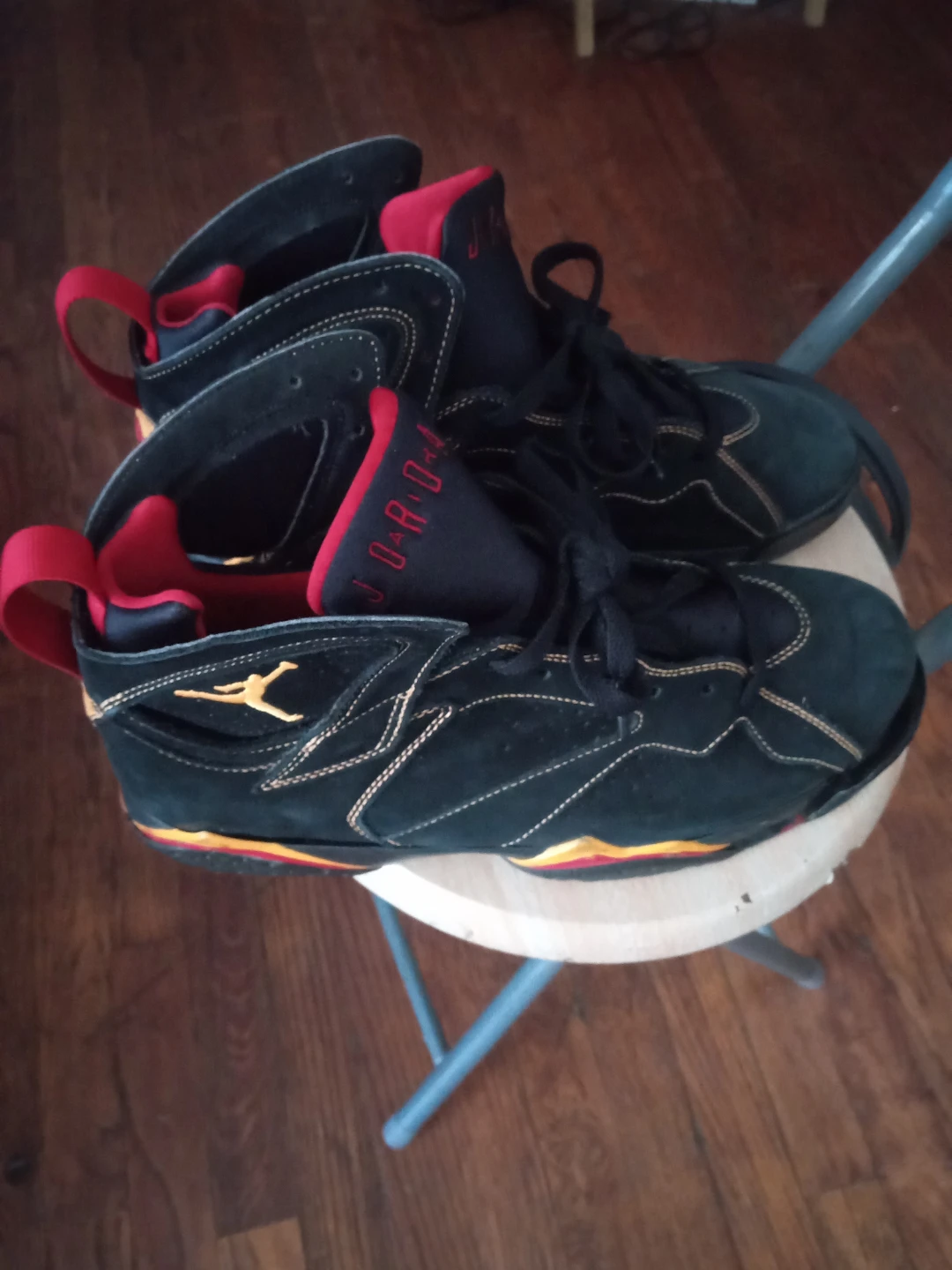 Air Jordan 7 citrus 🍊 Retro Black/Red