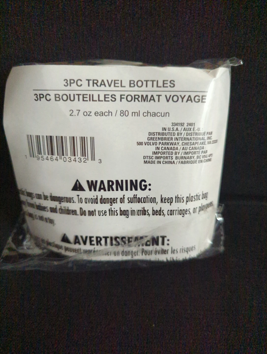 3PC Travel Bottles Set - photo 3