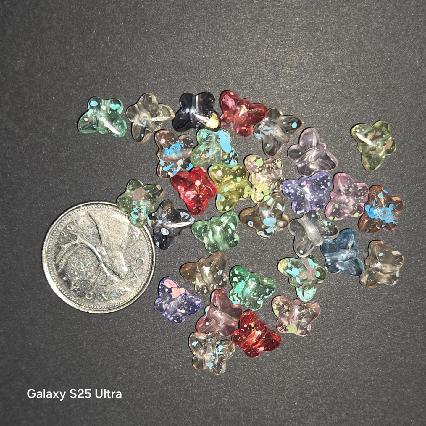 Assorted Butterfly Beads