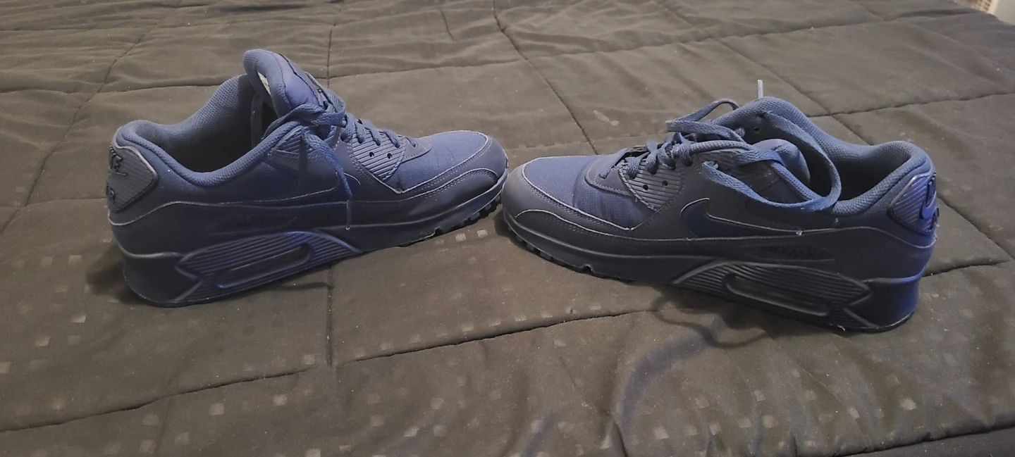 Nike Air Max 90 Navy Blue Shoes - photo 2