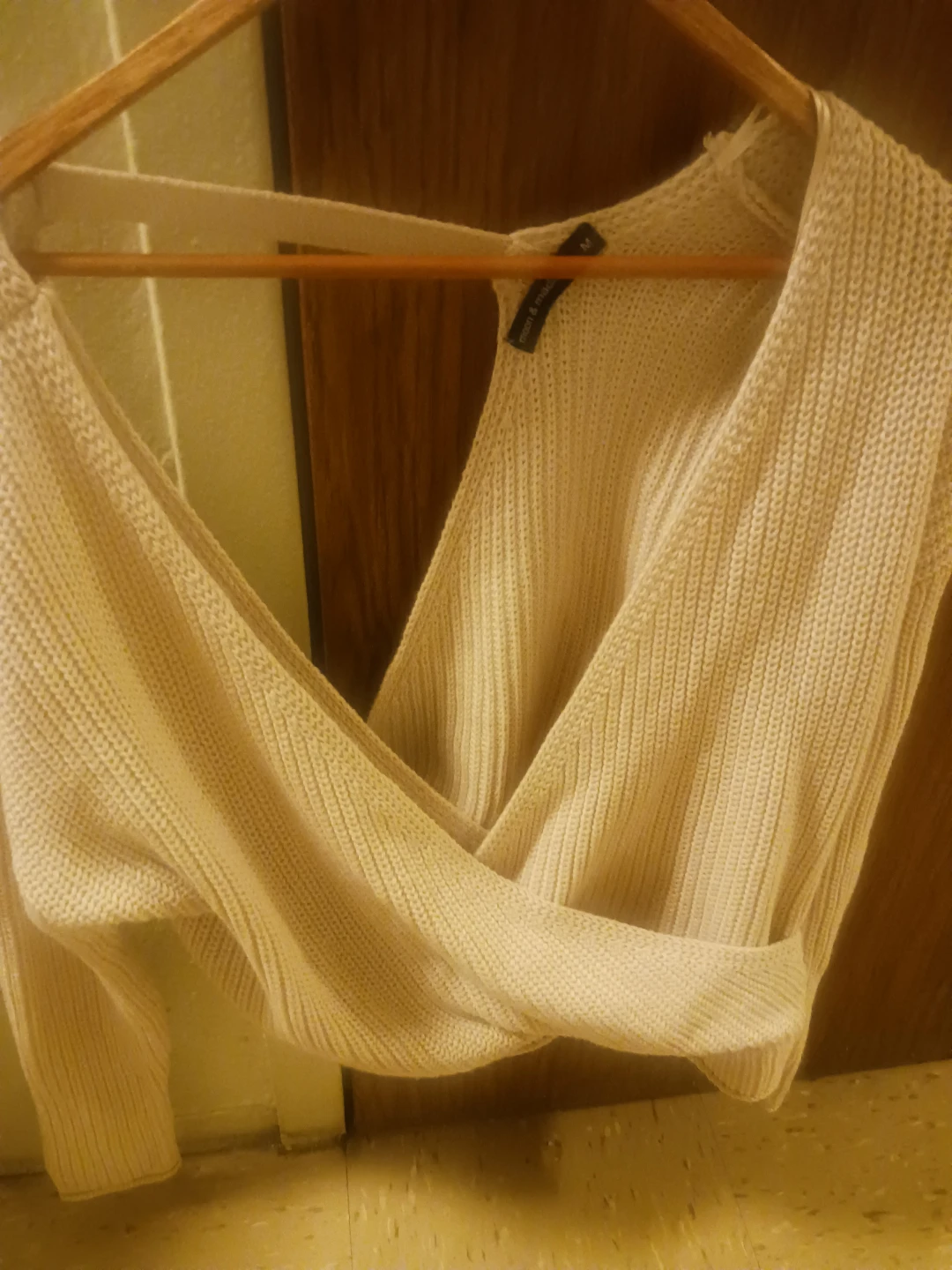 🧡 bingo Moon & Madison Wrap Sweater - Size M