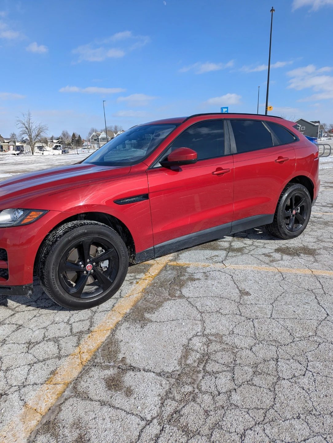 2017 Red Jaguar F-Pace SUV - photo 3