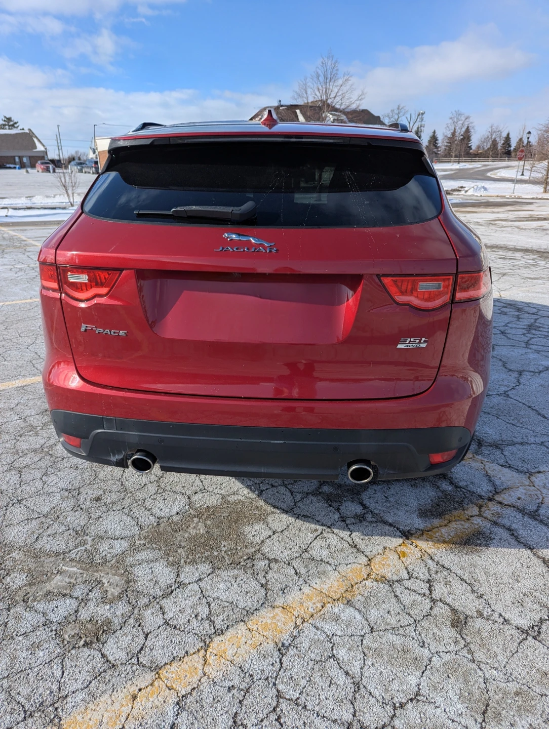 2017 Red Jaguar F-Pace SUV - photo 5