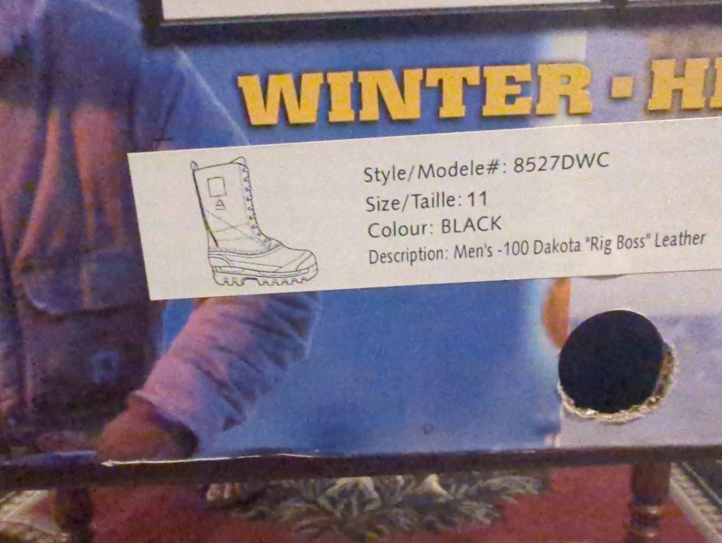 Dakota Men's Winter Boots Size 11 - photo 2