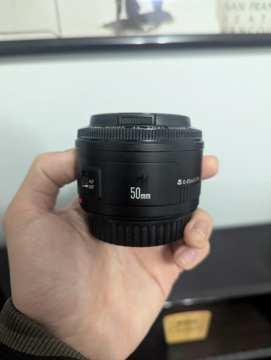 Canon EF 50mm f/1.8 II lens (AMAZING CONDITION)