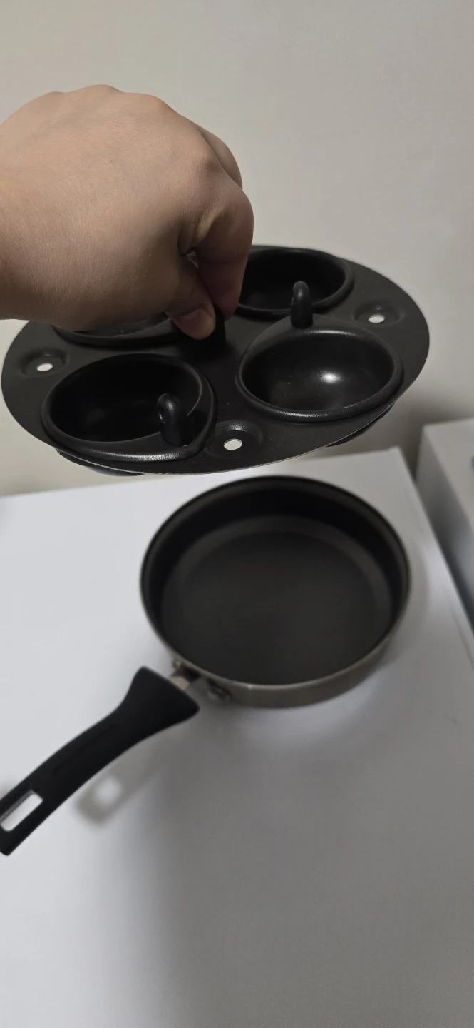 Egg Poacher Pan with 4 Cups - photo 3