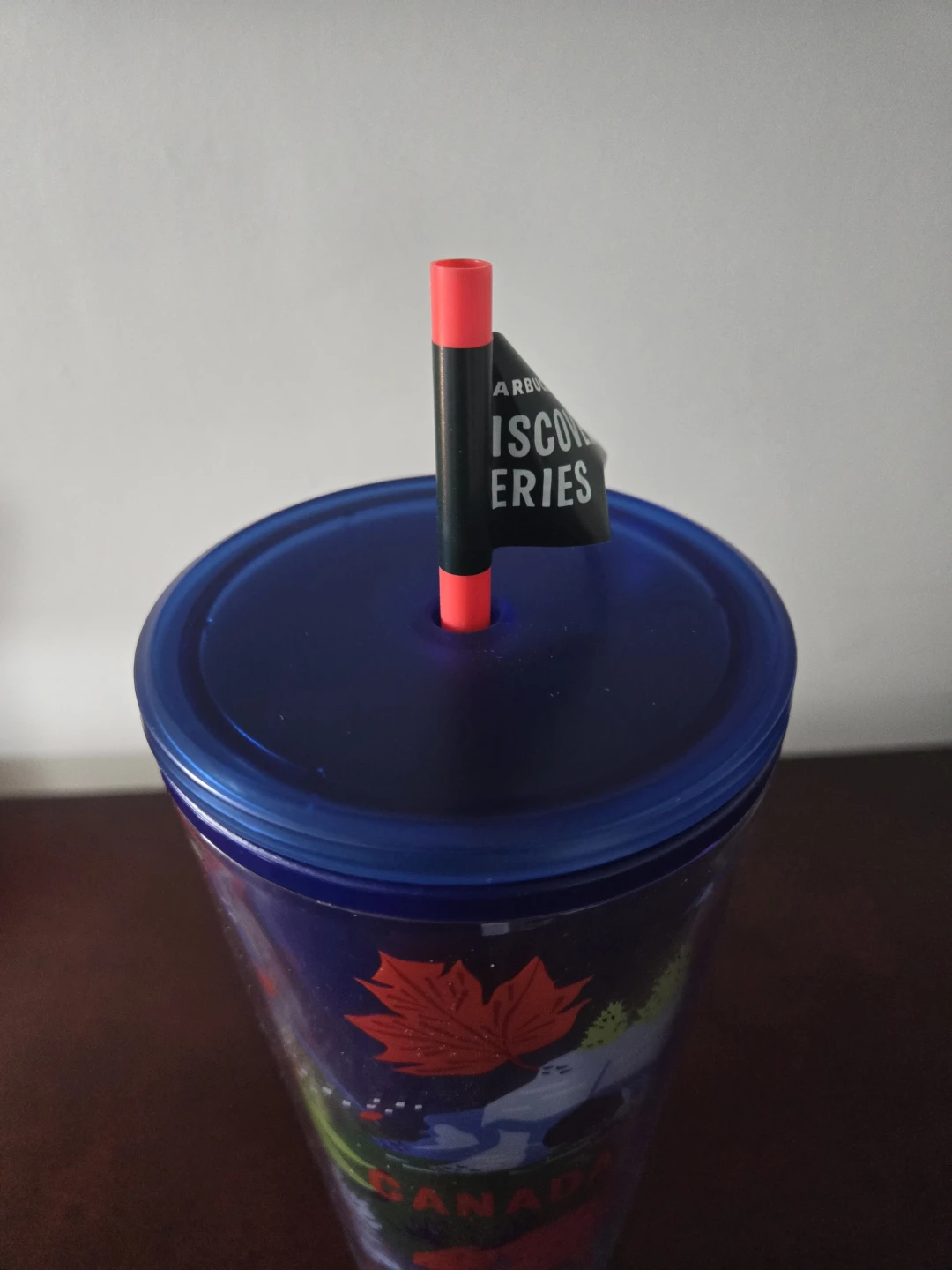 Starbucks Canada 'Discoveries' Tumbler with Straw - 24 oz - photo 2