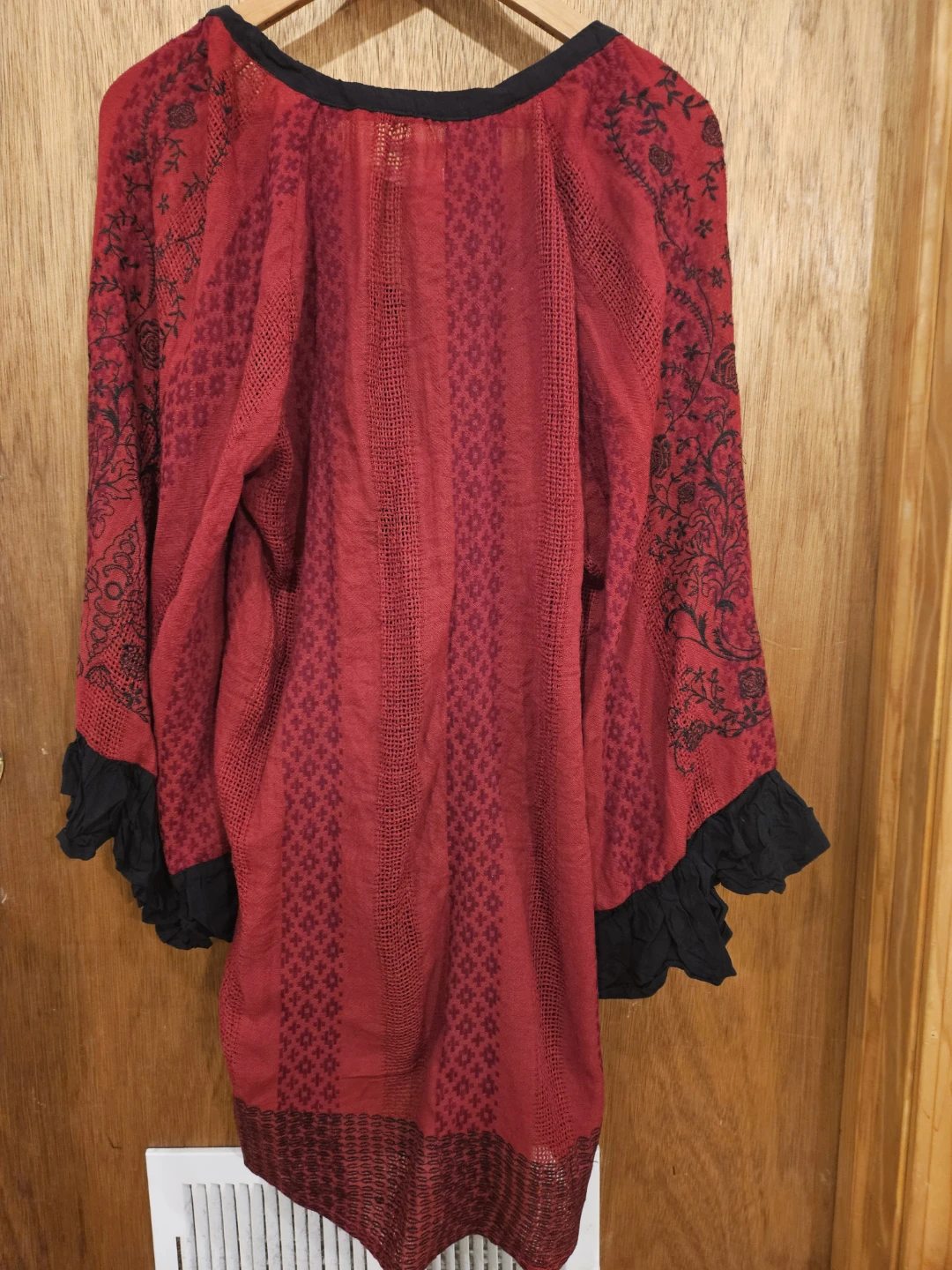 ONE X ONE TEASPOON Red Tunic Top - Size XS - photo 2