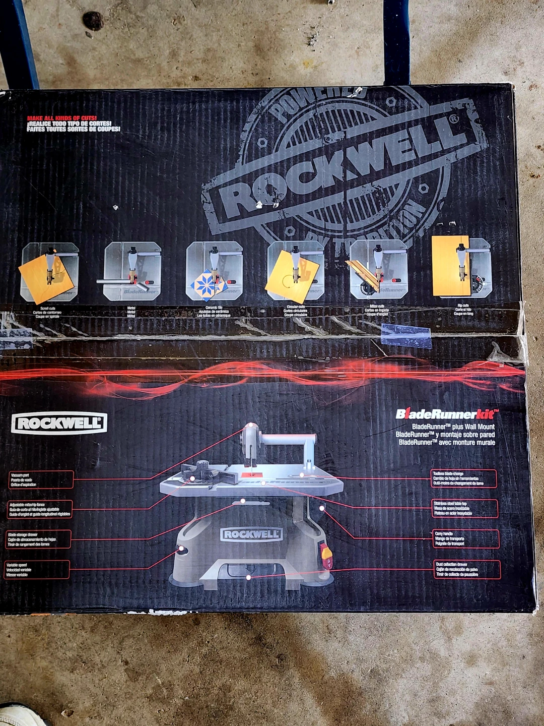 Rockwell BladeRunner Kit with Wall Mount - photo 4