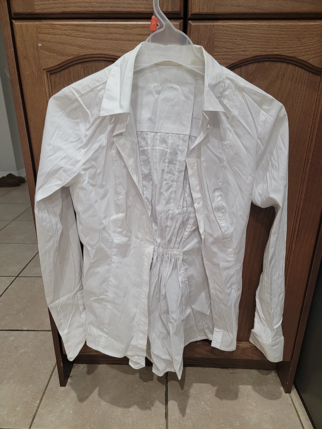 White Button-Up Shirt