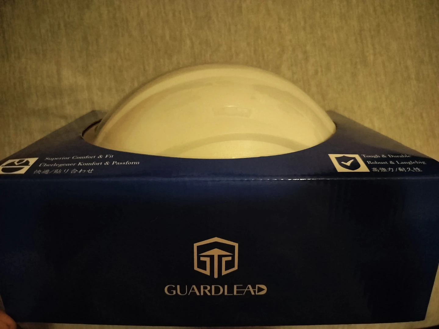 GUARDLEAD White Safety Hard Hat