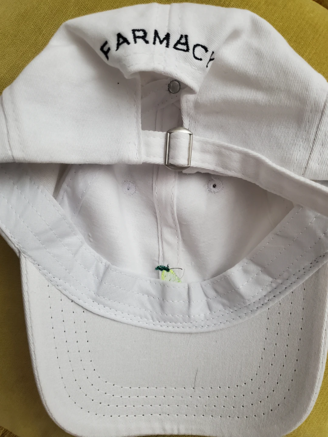 Farmacy White Baseball Cap with Pear Logo - photo 2