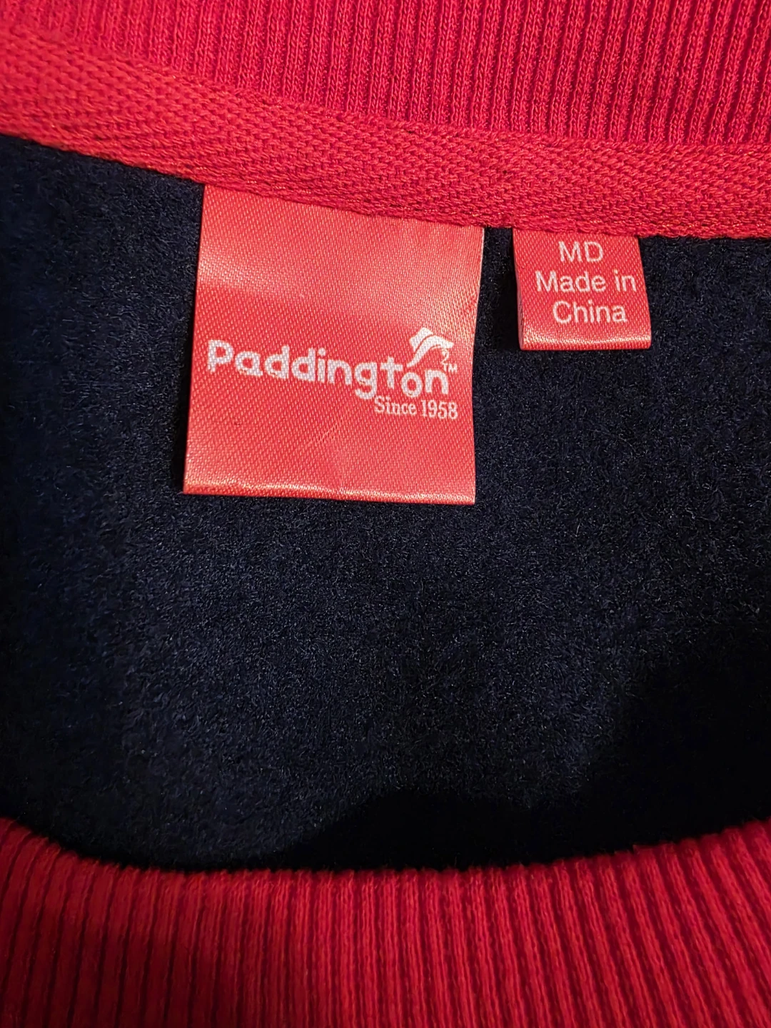 Paddington Navy Blue Sweatshirt - Size MD - photo 3