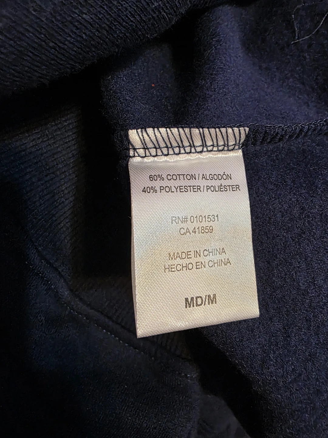 Paddington Navy Blue Sweatshirt - Size MD - photo 4