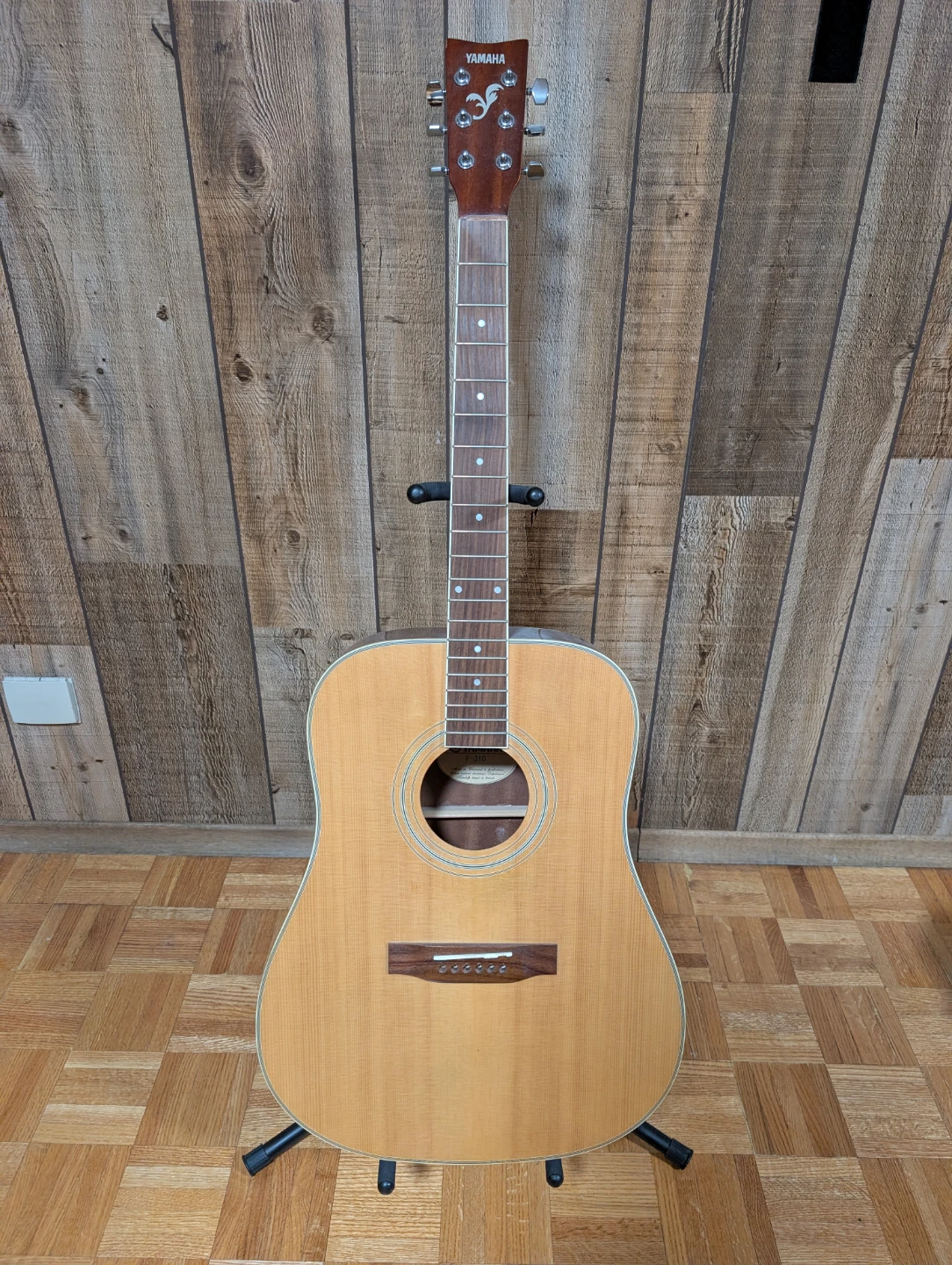 Yamaha F-310 Acoustic Guitar (no strings, pegs, and nut)