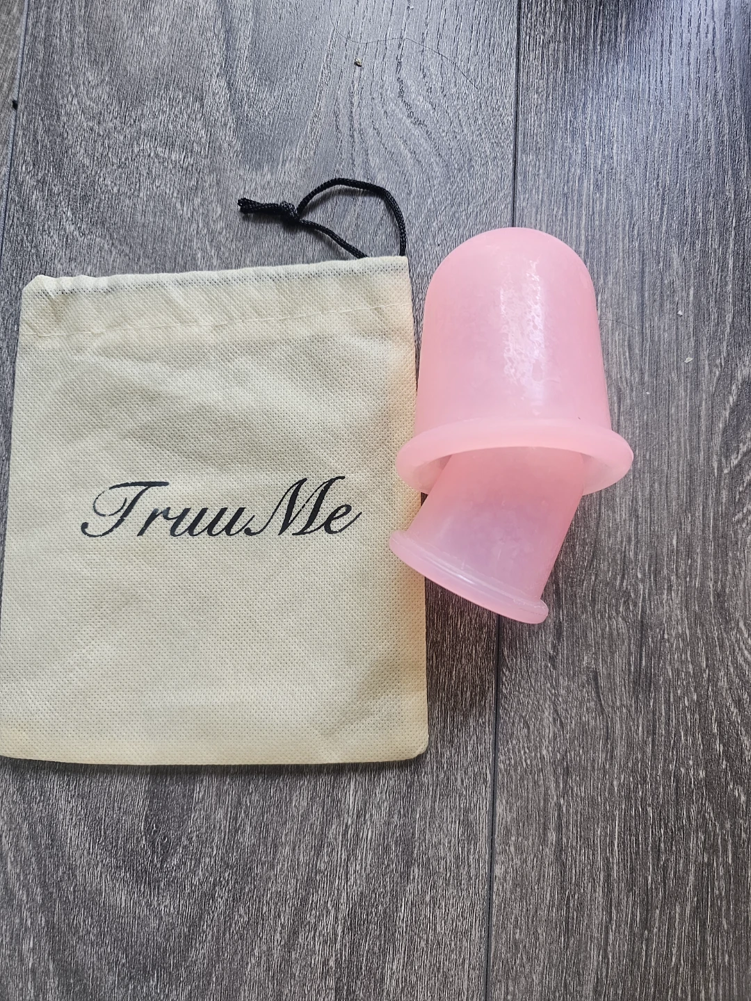 TruuMe Silicone Body Massage Cupping Set - Pink - photo 2
