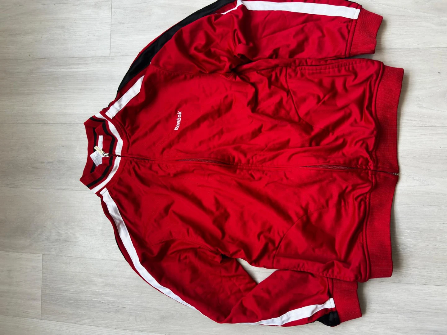 Reebok Red Track Jacket - Size L