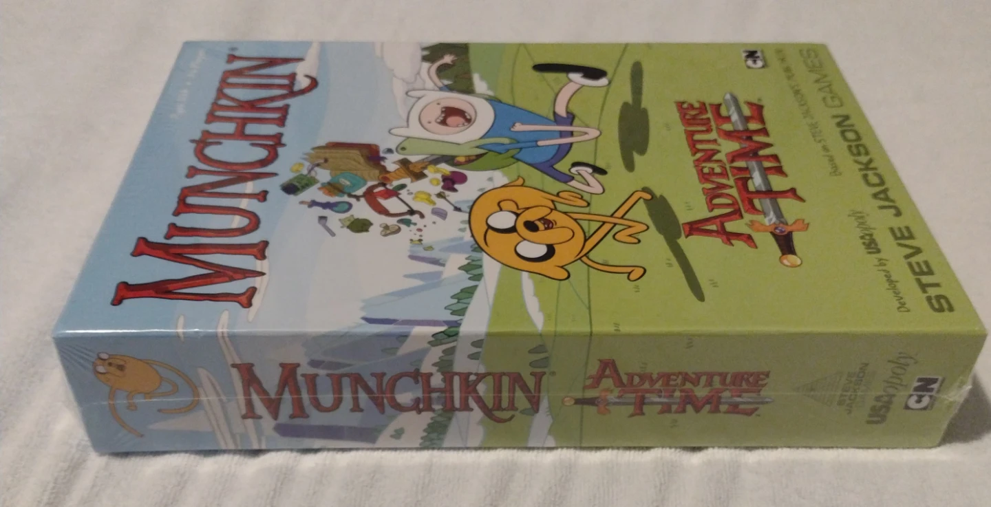 Adventure Time Munchkin Card Game USAopoly Steve Jackson Sealed - photo 5