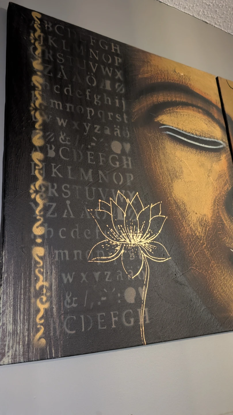 Buddha Canvas Art - 2 Panel Set - photo 3