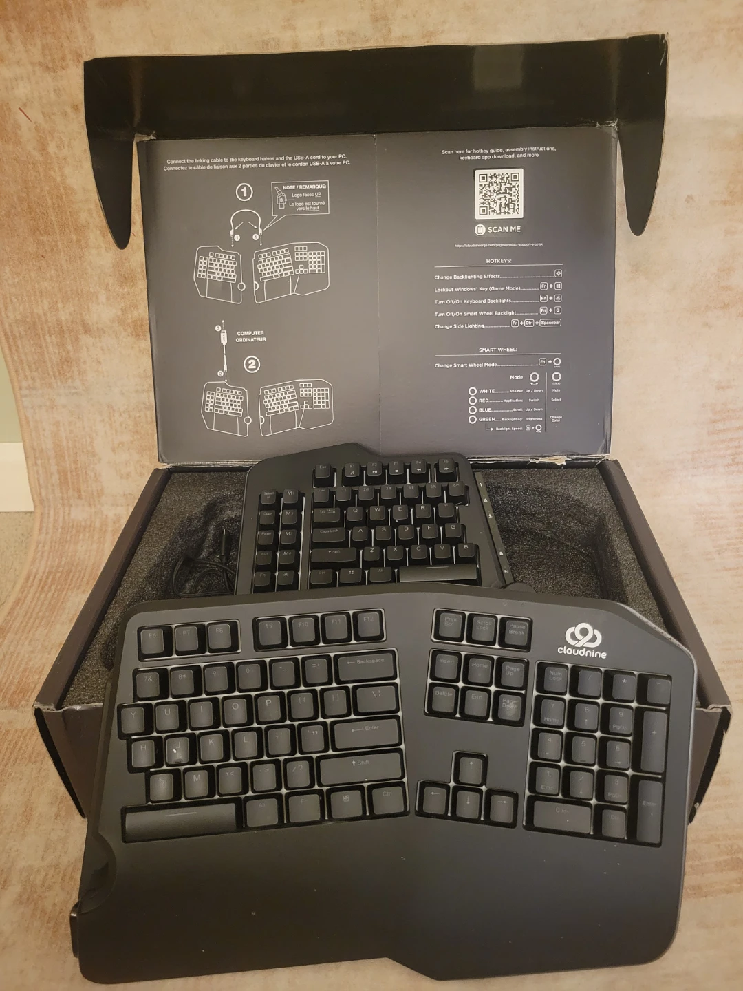 Cloud Nine C989 ErgoFSK Ergonomic Split Keyboard - photo 2