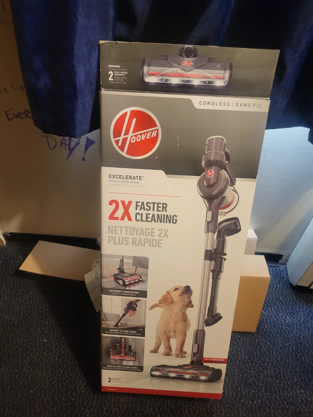Hoover Excelerate Cordless Stick Vacuum