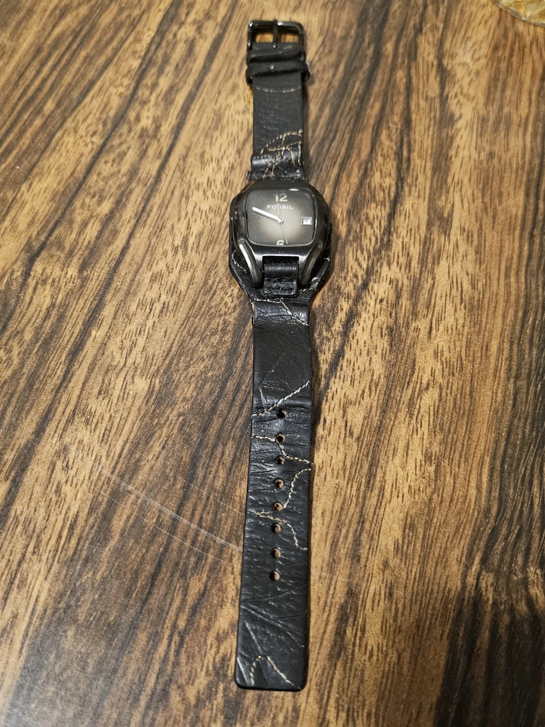 Fossil Watch - Black Leather Strap - photo 2