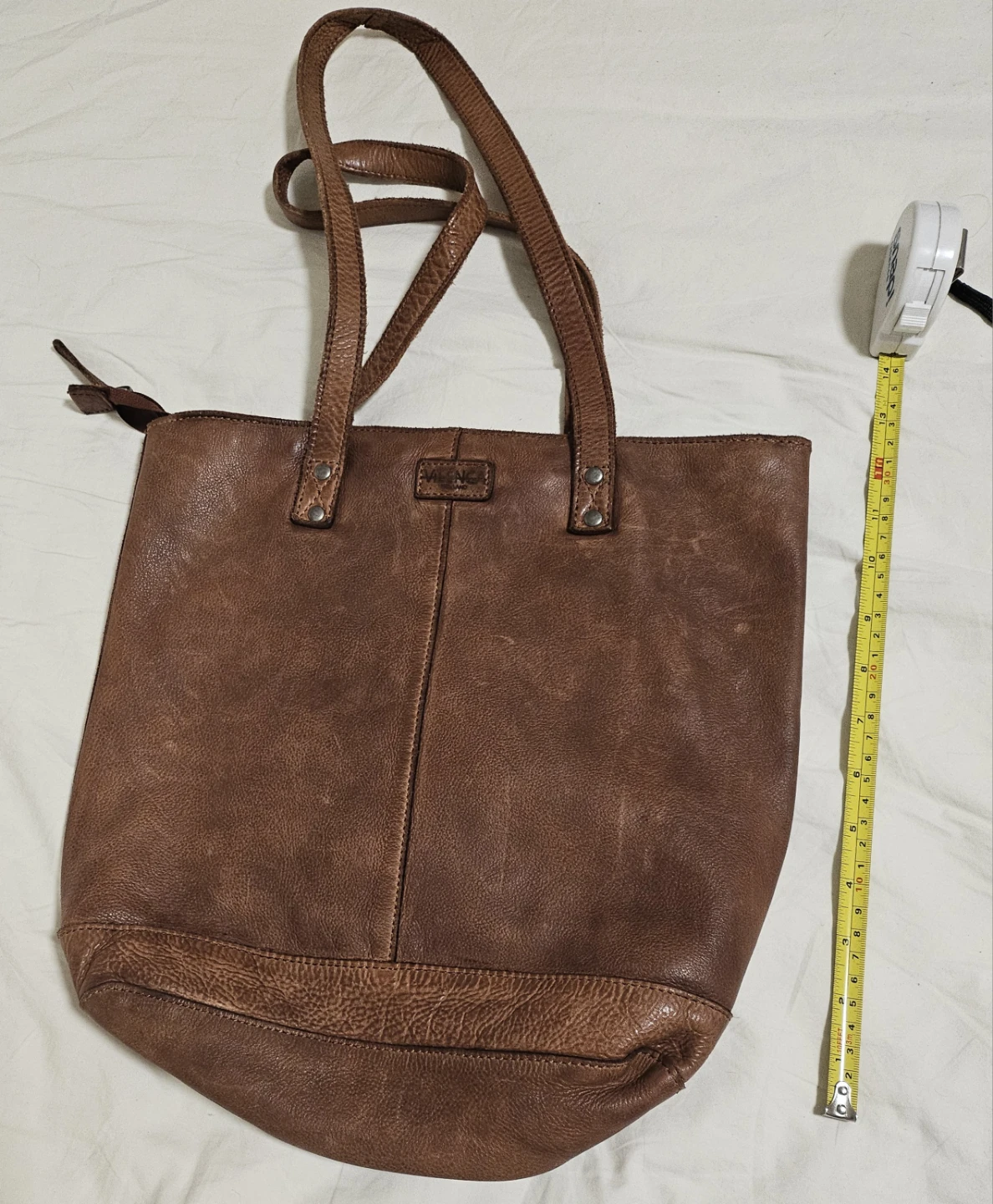 Genuine leather vilenca milano totebag - photo 3