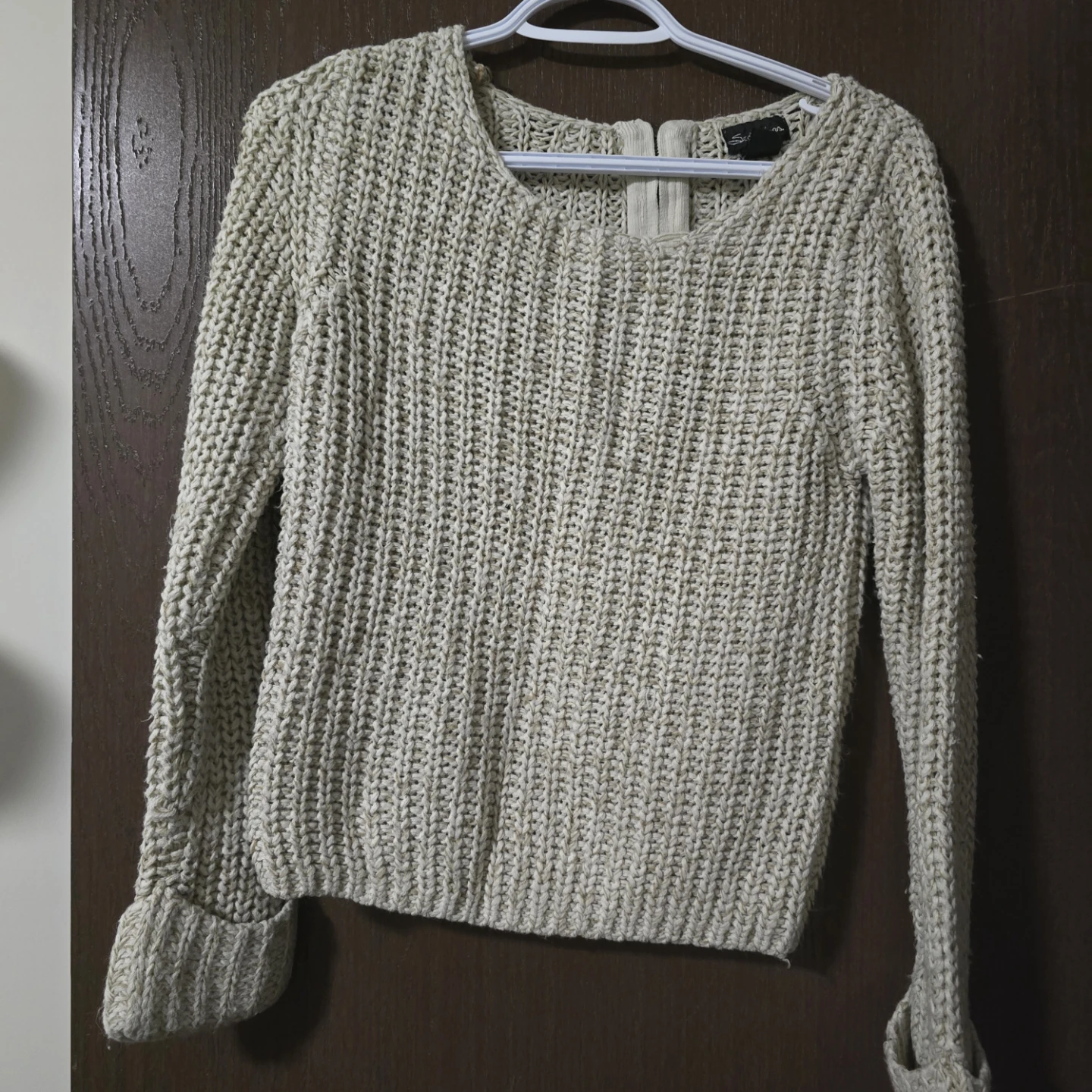 Seductions Women's XS Knit Sweater with Zipper