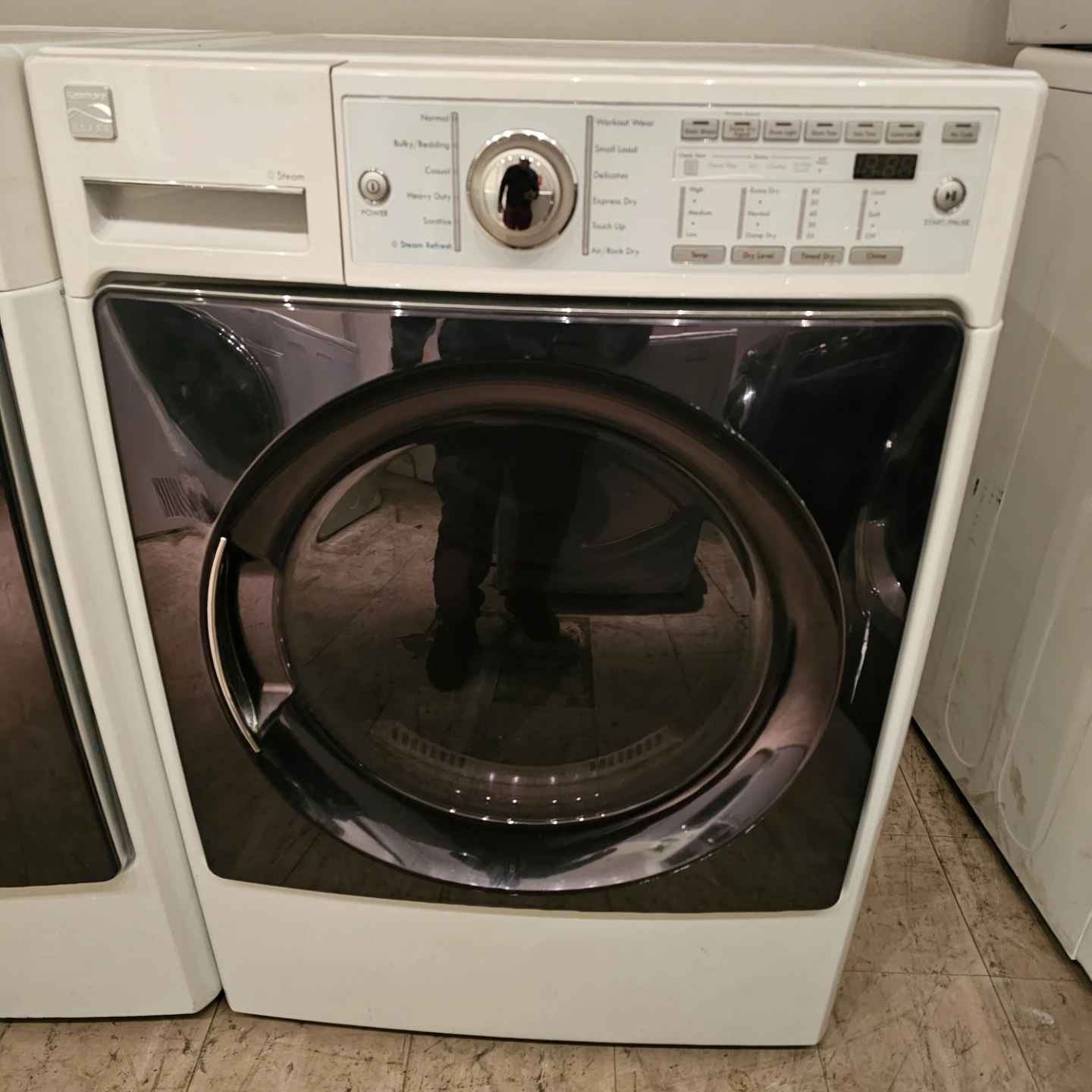Kenmore Elite Front Load Steam Washer and dryer - photo 5