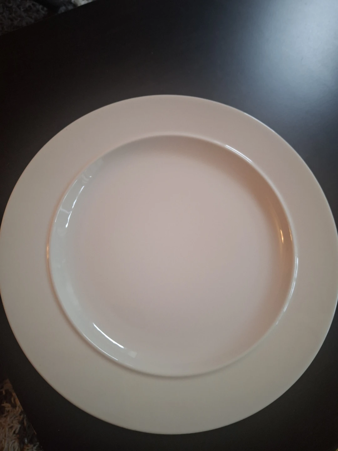 Alessi High Quality White Porcelain Dinner Plates (Set of
