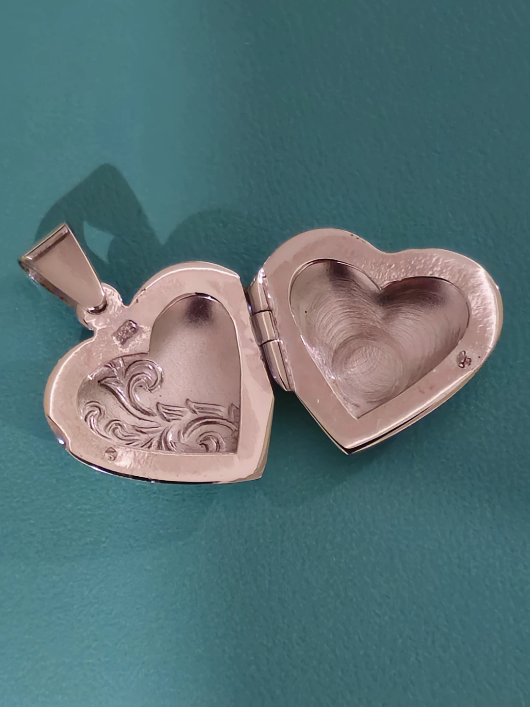 Heart Locket Pendant 925 Sterling Silver - photo 5