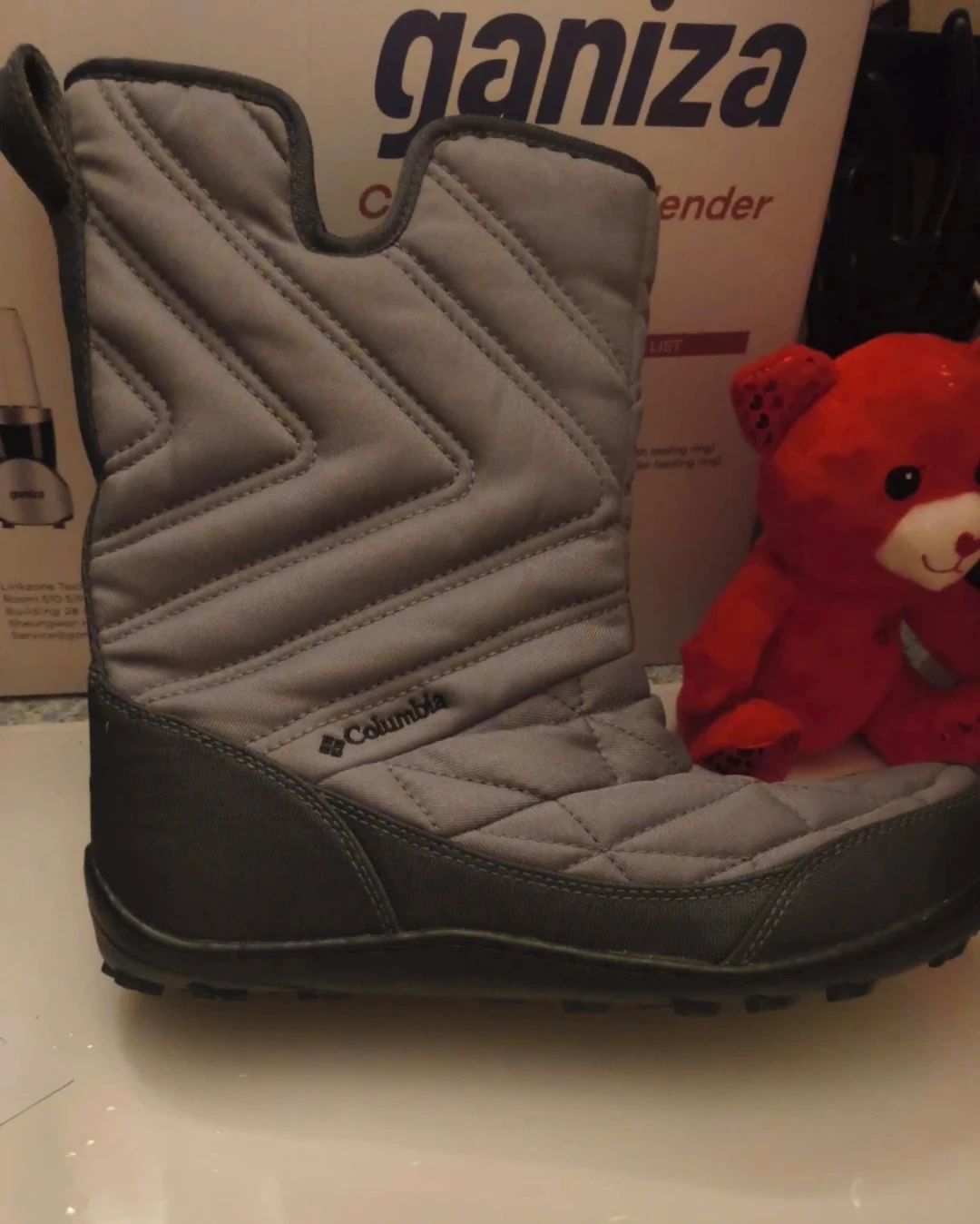 Columbia Gray Quilted Winter Boots - photo 2