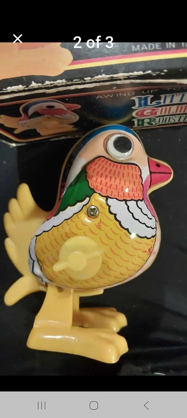 Golden Rooster Wind-Up Toy - photo 2