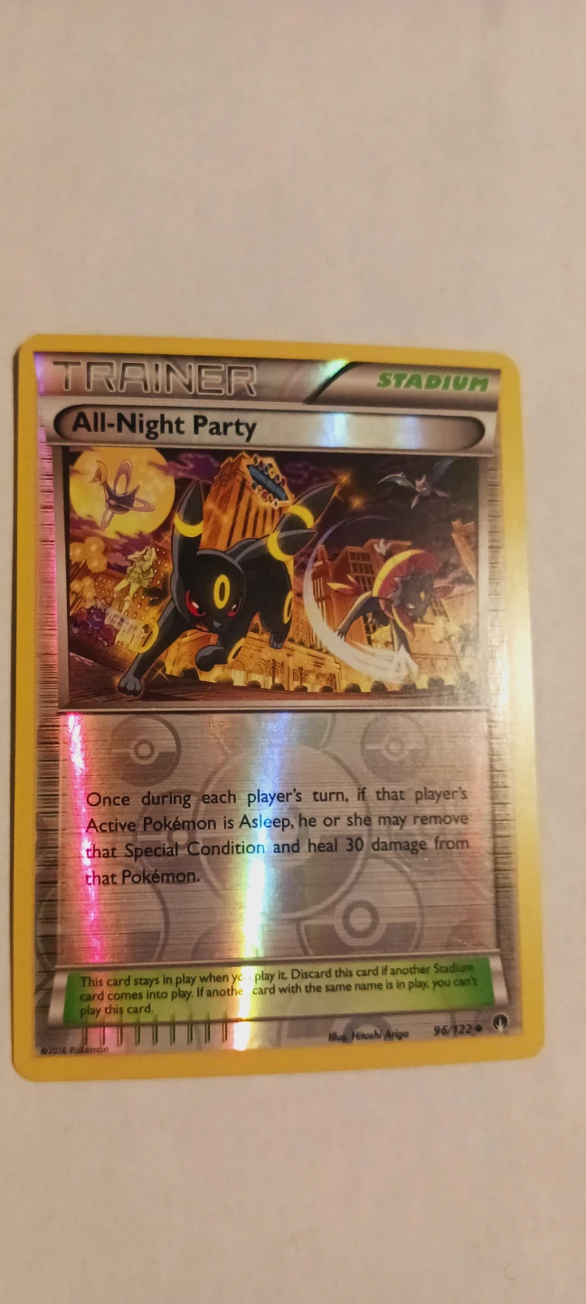 Pokemon TCG All-Night Party Stadium Card