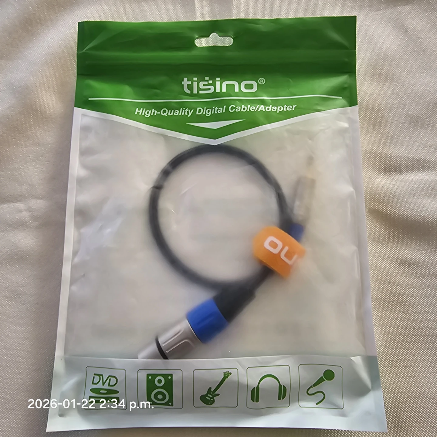 Tisino XLR to 3.5mm Microphone Cable - photo 2