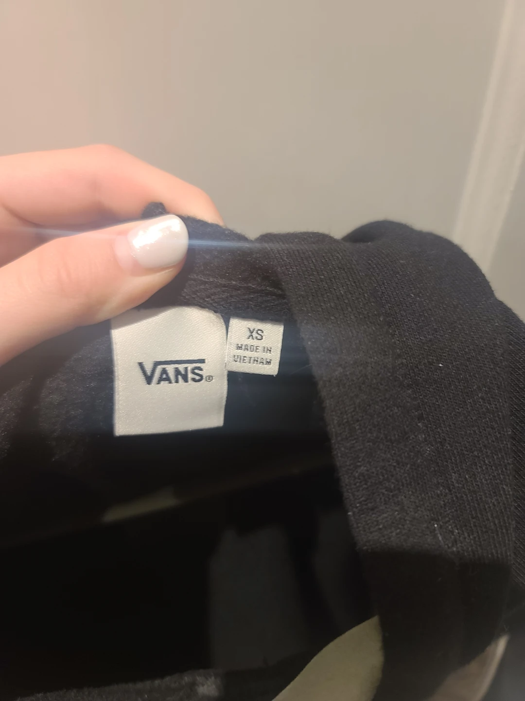 Vans Off The Wall Hoodie - Black Leopard Print - Size XS - photo 3