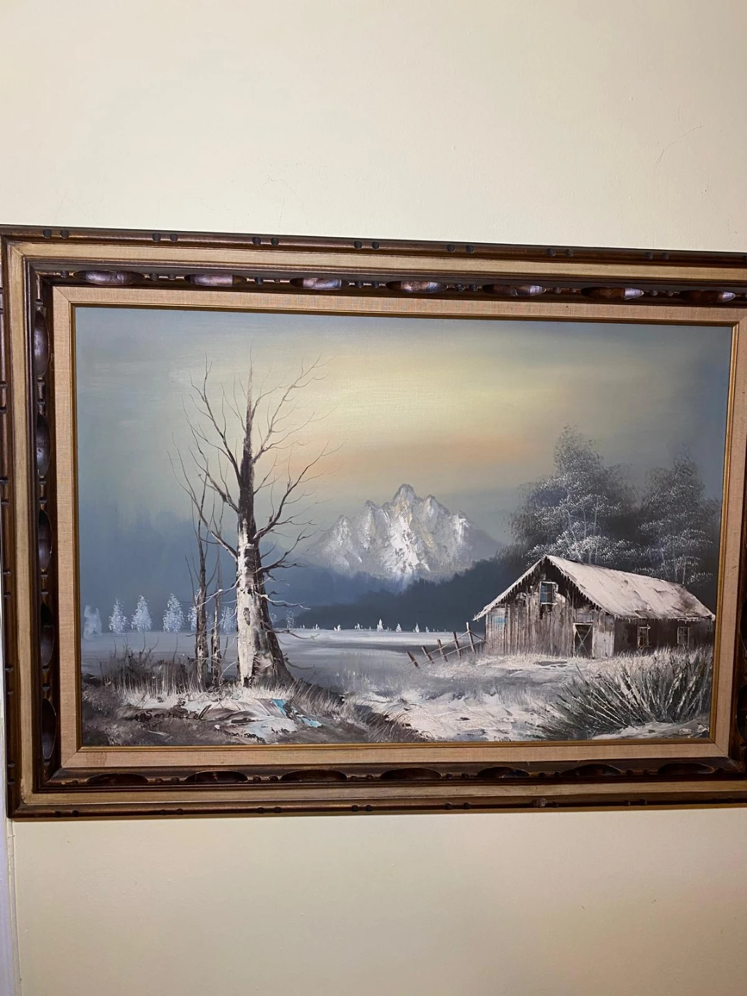 Winter Landscape Painting