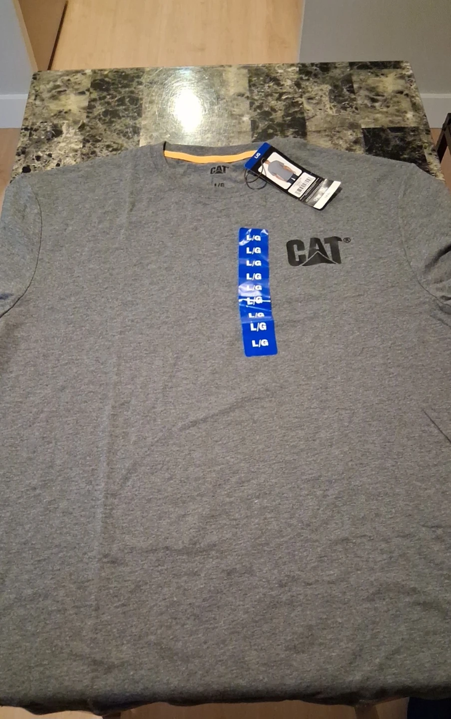 CAT t-shirts (2-pack) - Black & Grey - Size L - photo 2