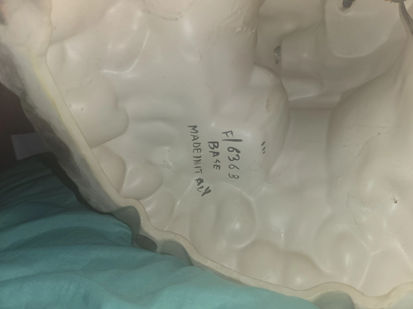 Vintage Porcelain Figurine Table Lamp - photo 4
