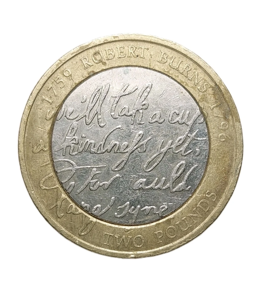 Robert Burns 250th Anniversary  Coin 🧡