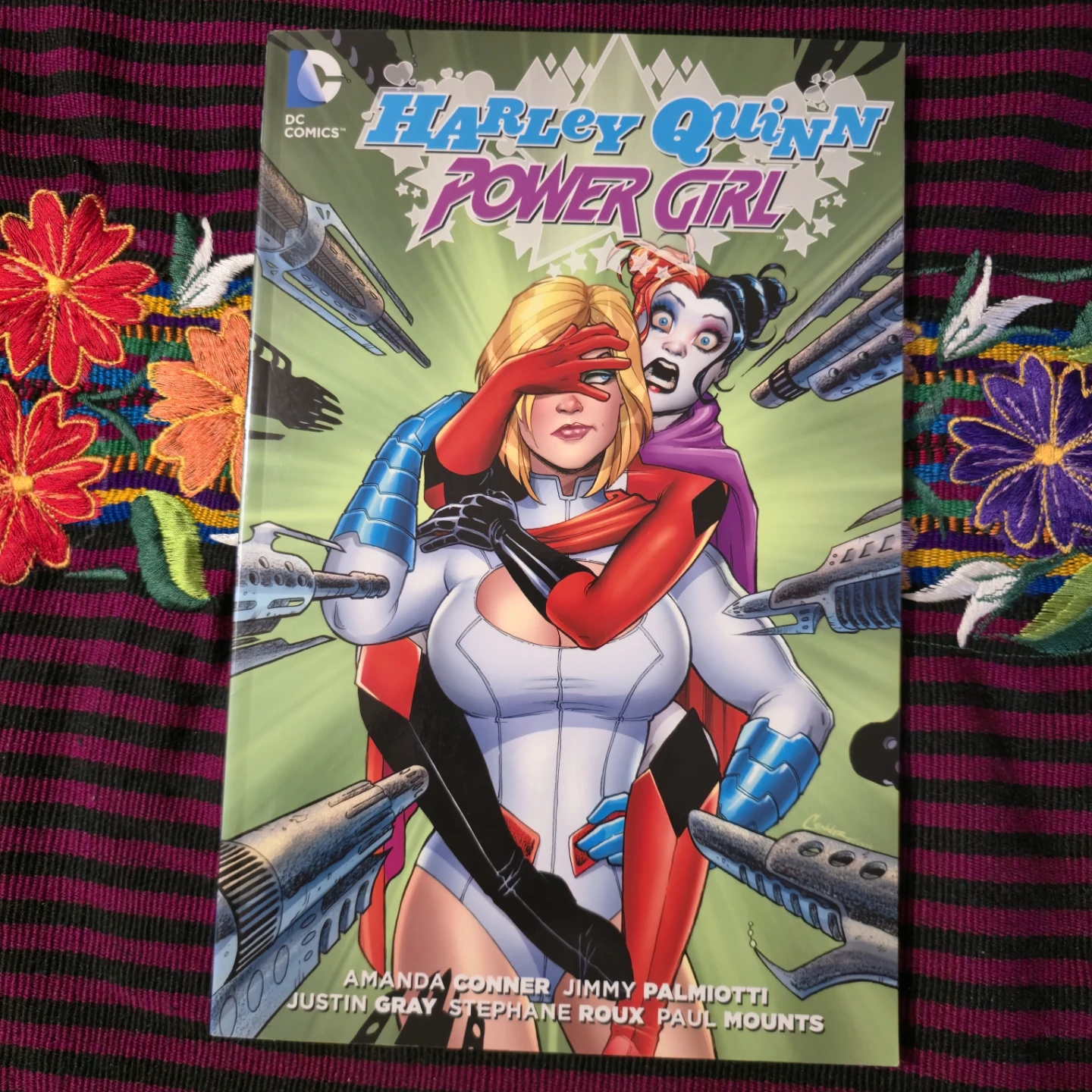 Harley Quinn and Power Girl Comic Book