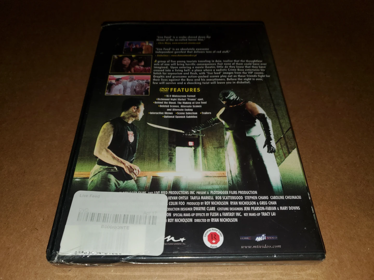 Live Feed DVD (Horror) - photo 2