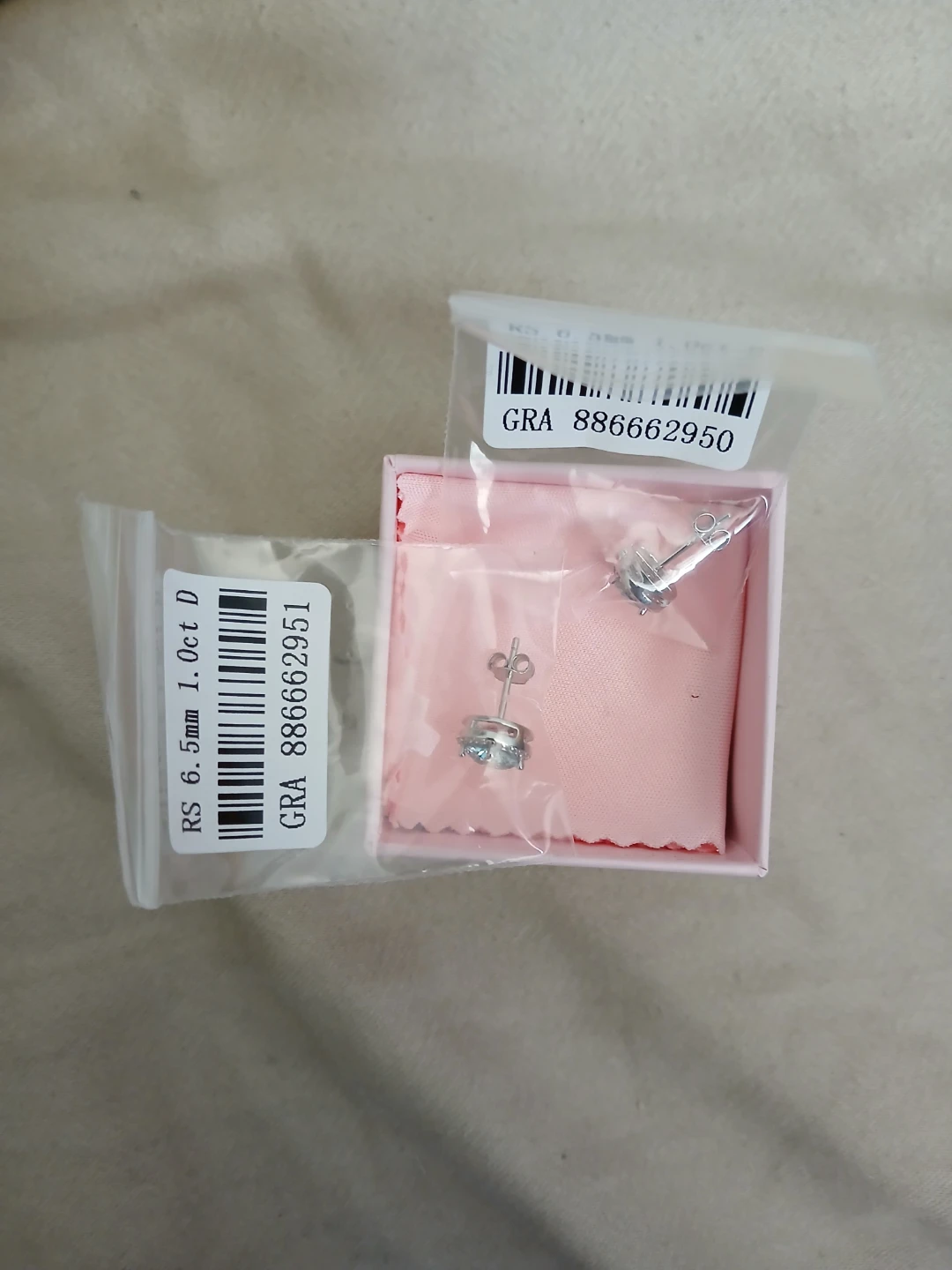 925 Silver And Turquoise Moissanite Earrings - photo 4