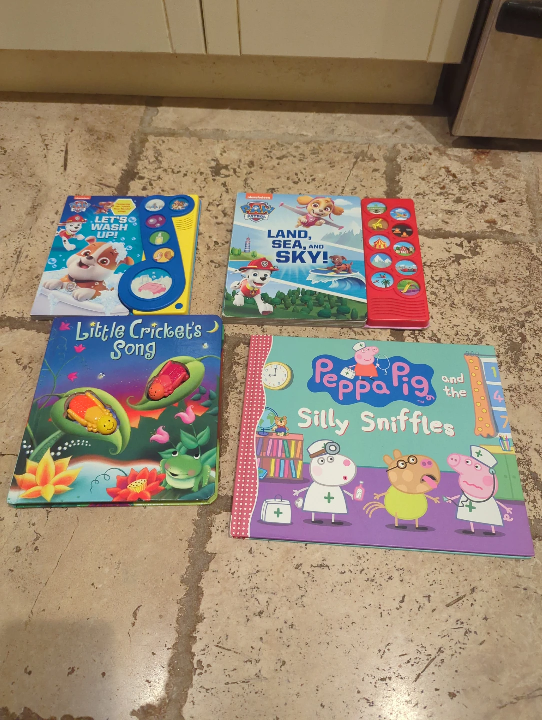 Paw Patrol and Peppa Pig Board Books for Kids