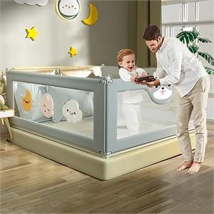 Adjustable Bed Rail Safety Guard