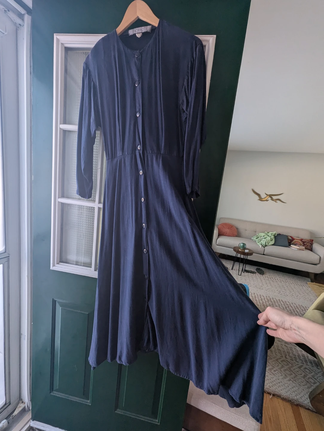 Vintage Navy Dress