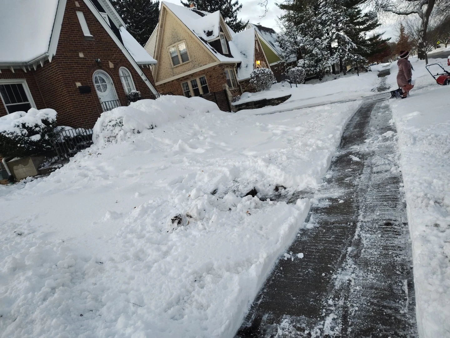 We clear snow - photo 2
