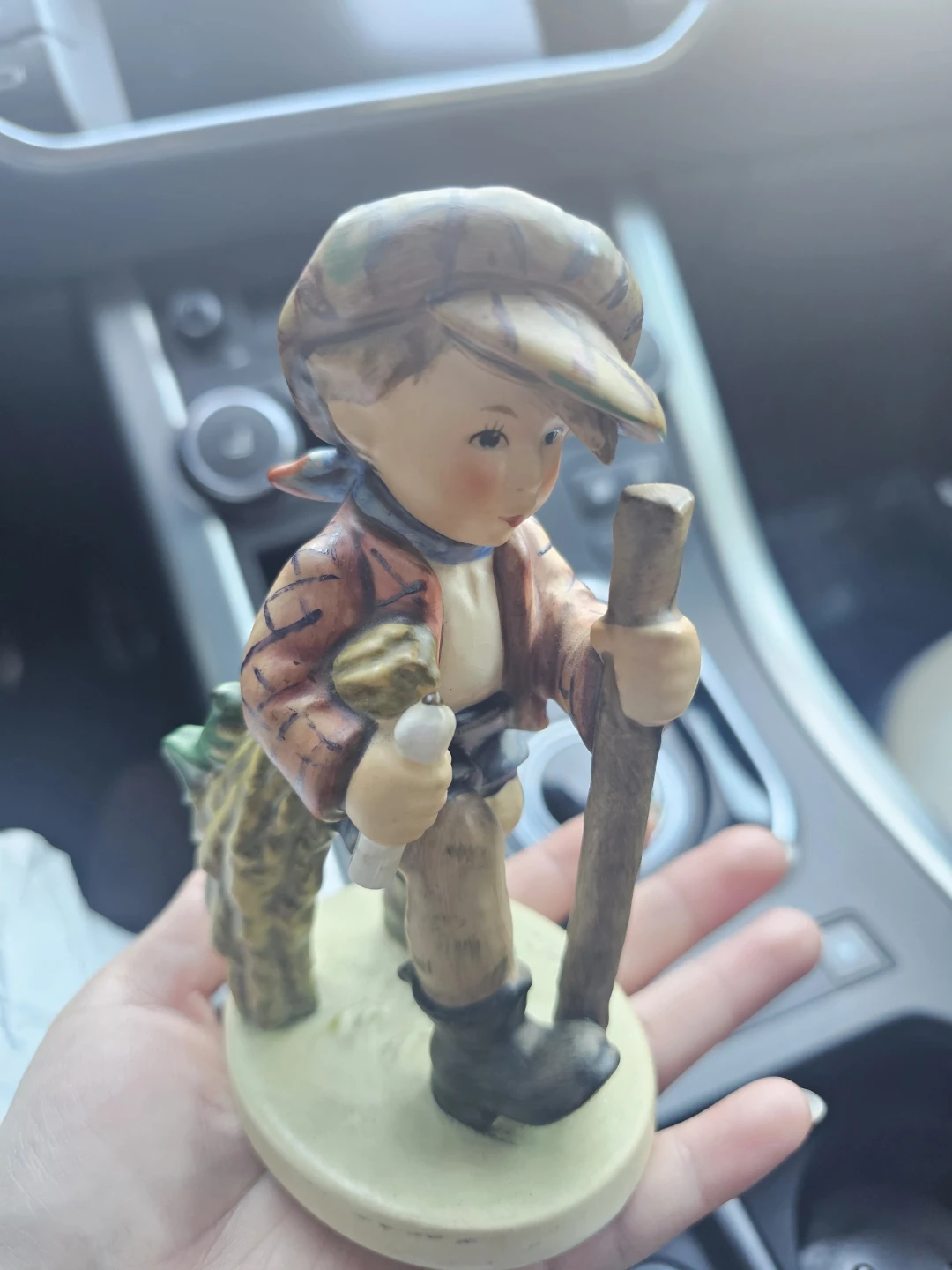 This is a Hummel Goebel "On Secret Path" figurine, 386